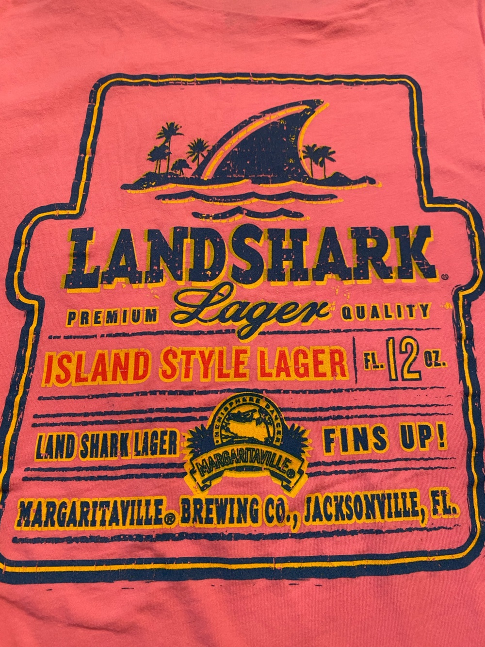 LandShark Lager Pink Logo Tee - Picture 5 of 10